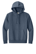 Front View of NavyHthr District V.I.T. Super Heavyweight Fleece Hoodie DT6600