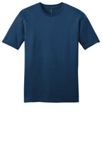 Front View of Neptune Blue District Very Important Tee . DT6000