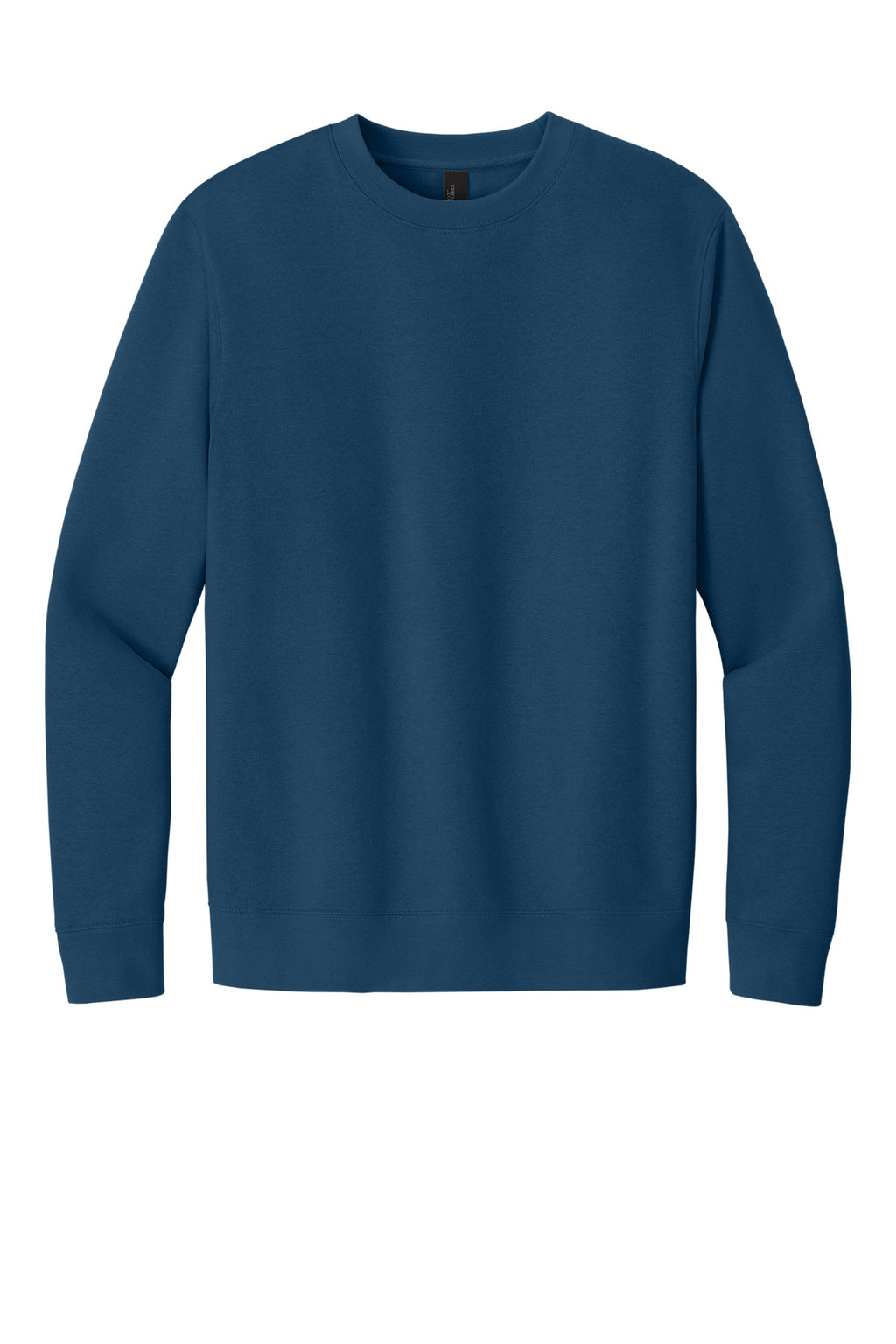 Front View of NeptuneBl District V.I.T. Fleece Crew DT6104