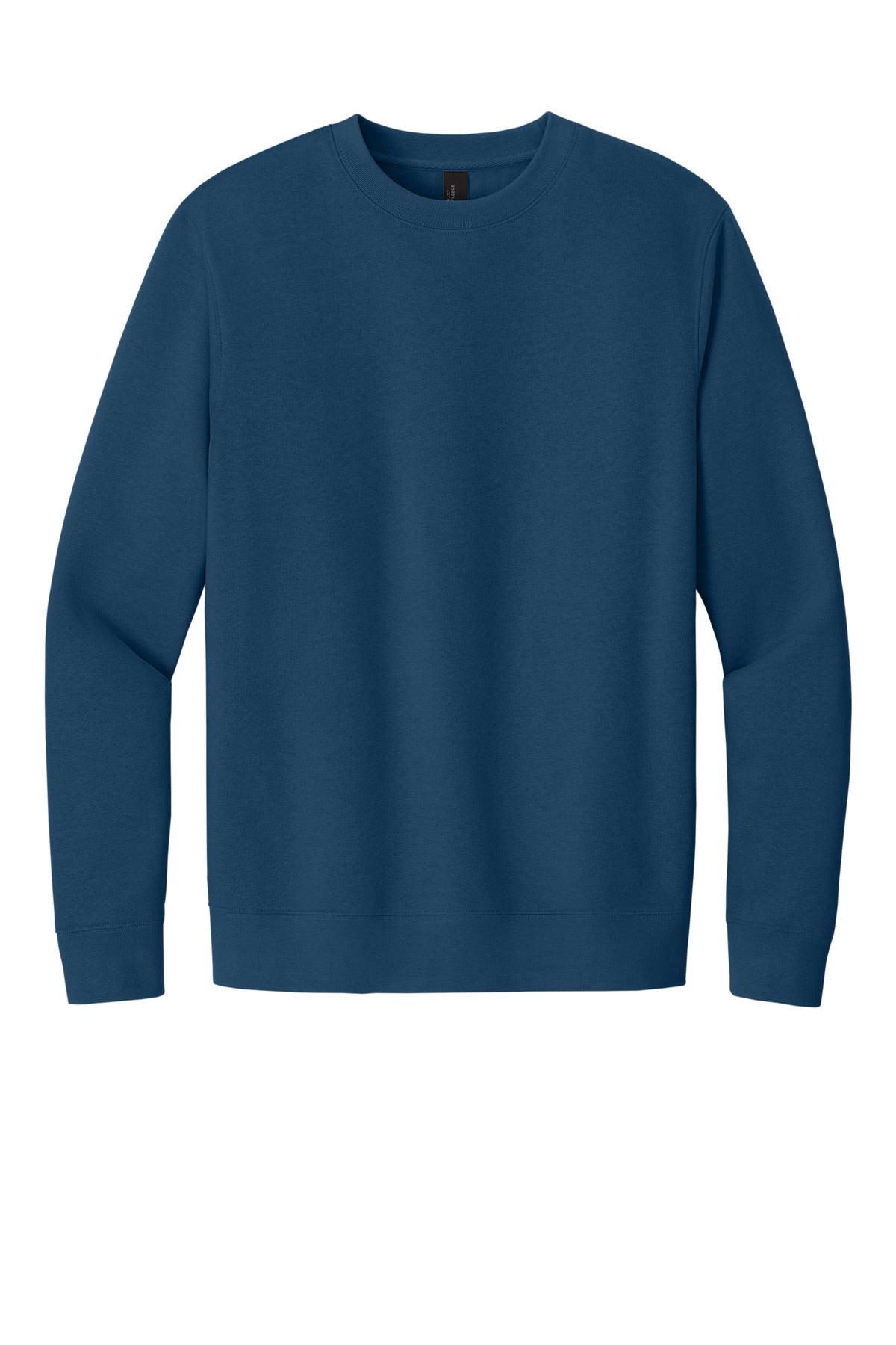 Front View of NeptuneBl District V.I.T. Fleece Crew DT6104