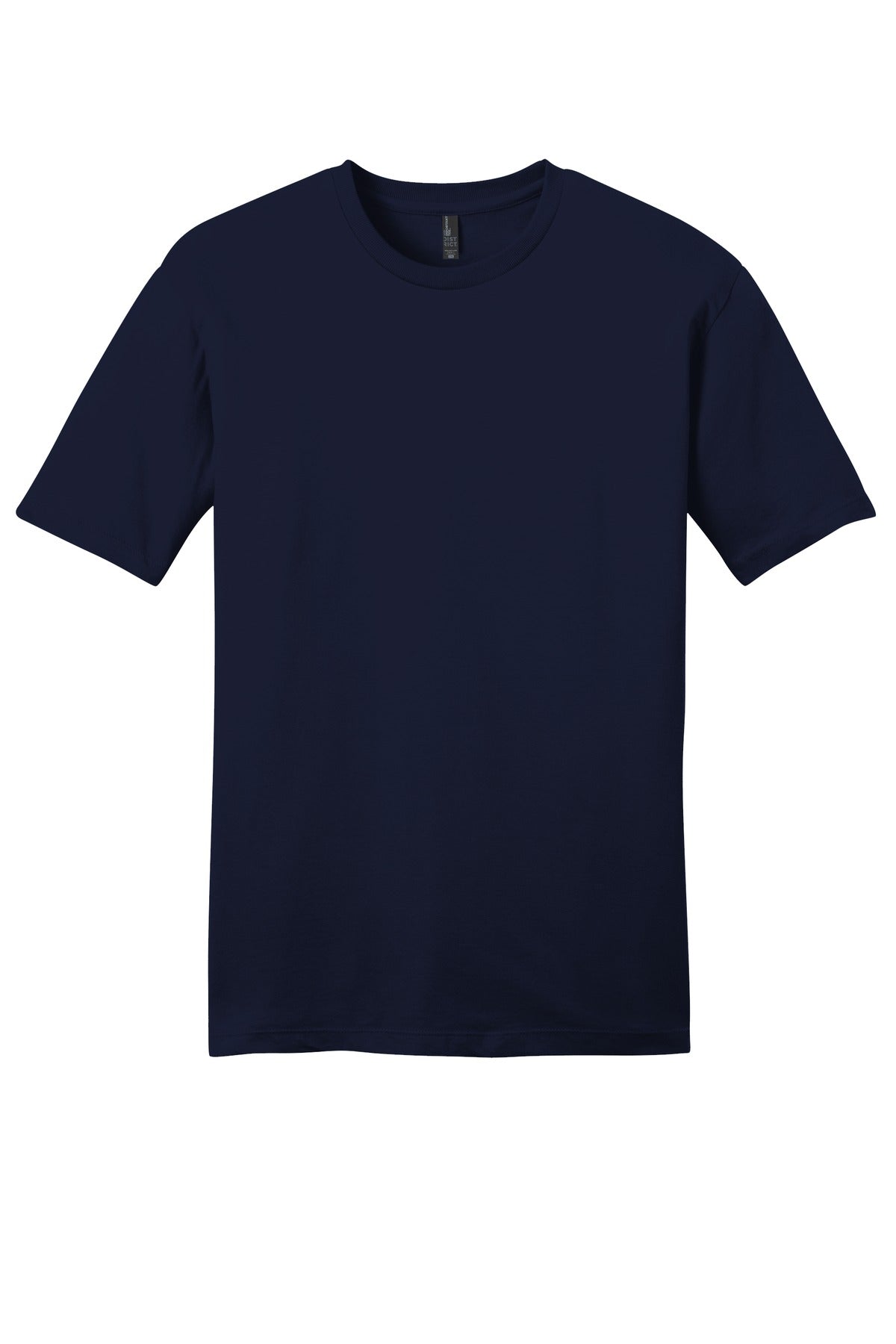 Front View of New Navy District Very Important Tee . DT6000