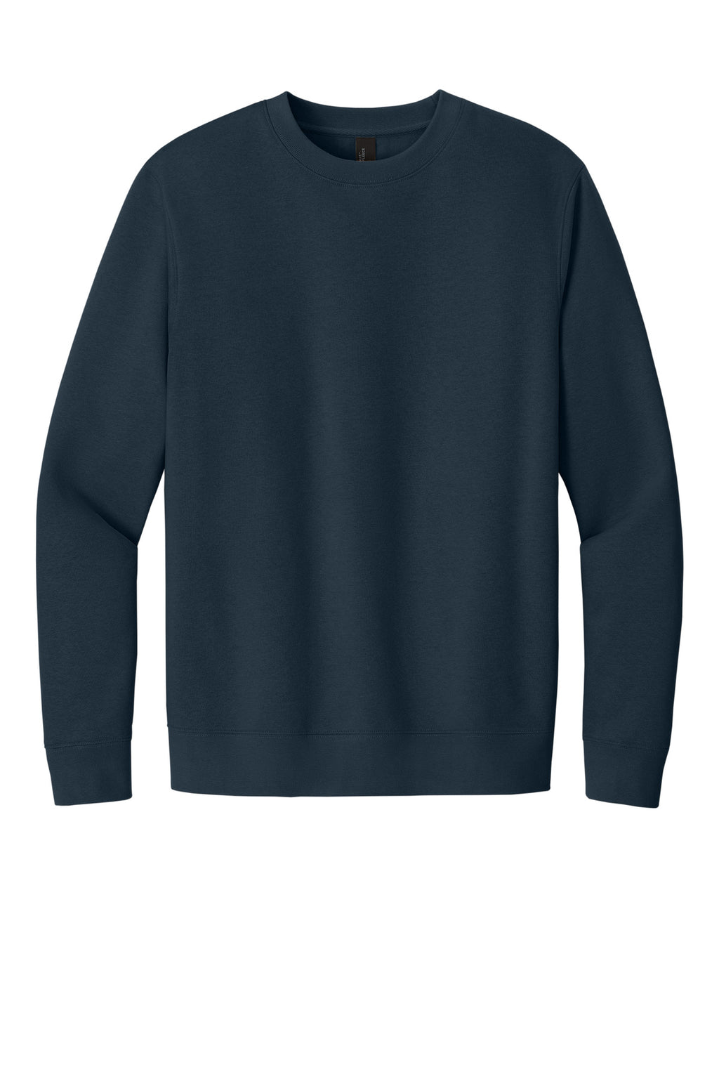 Front View of New Navy District V.I.T. Fleece Crew DT6104