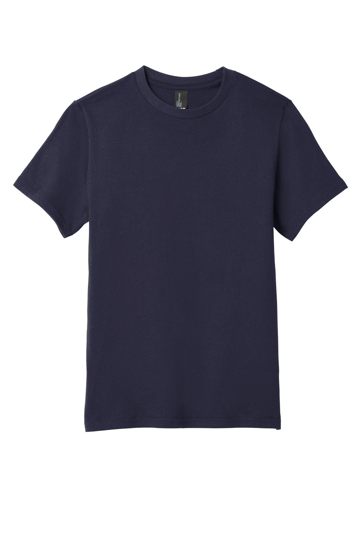 Front View of New Navy District Youth Very Important Tee . DT6000Y