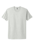 Front View of Oatmeal Next Level Apparel Adult Cotton Tee. NL3600