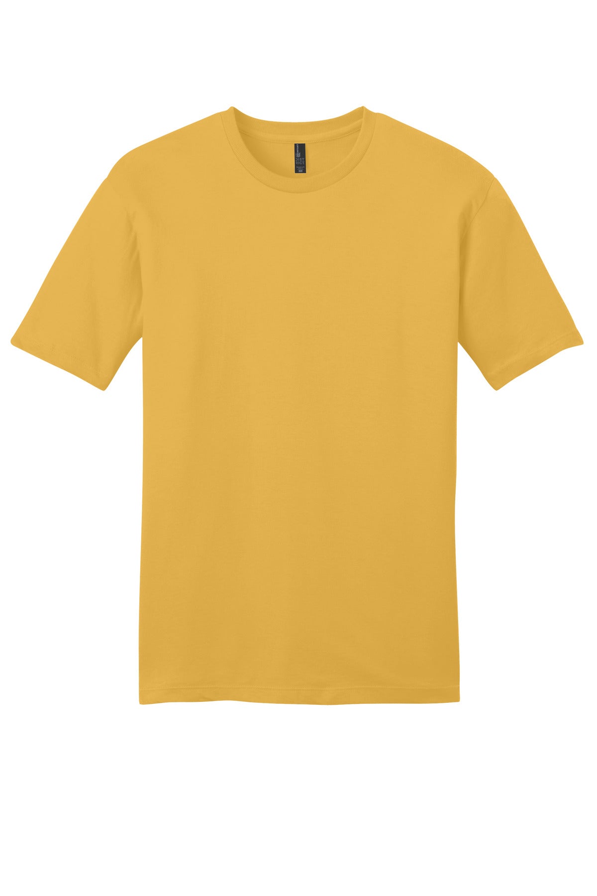Front View of OchreYlw District Very Important Tee . DT6000
