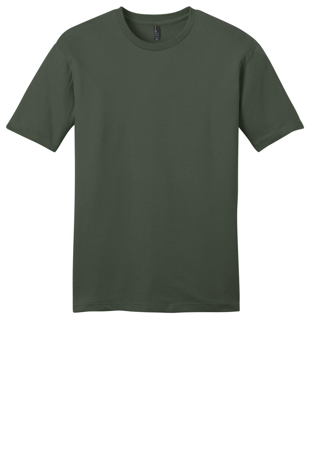 Front View of Olive District Very Important Tee . DT6000