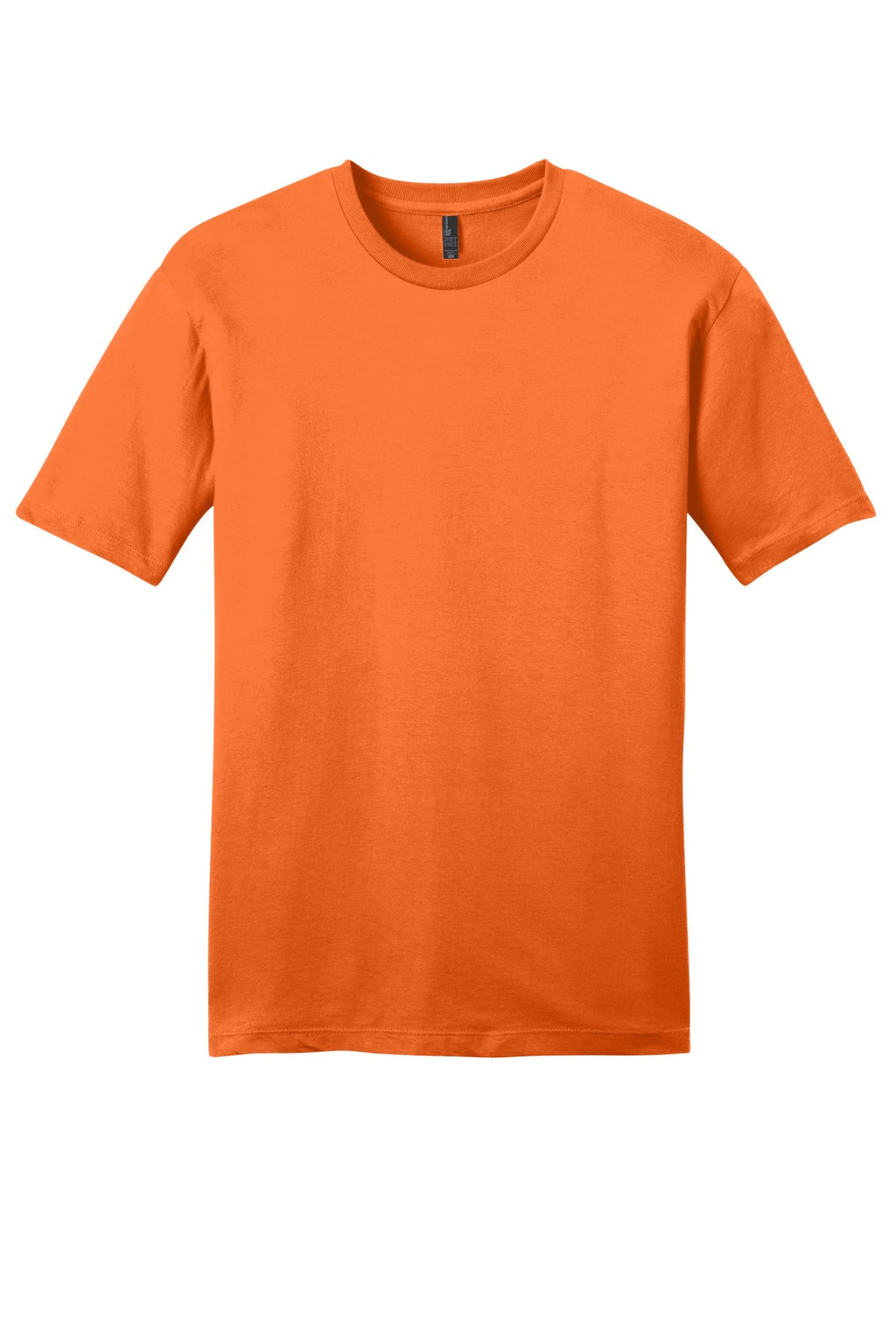 Front View of Orange District Very Important Tee . DT6000