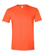 Front View of Orange Softstyle® T-Shirt - 64000