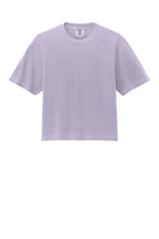 Front View of Orchid Comfort Colors Women's Heavyweight Boxy Tee 3023CL