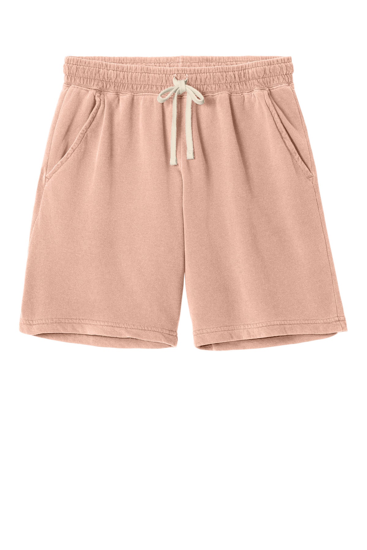 Front View of Peachy Comfort Colors Lightweight Sweatshort 1468