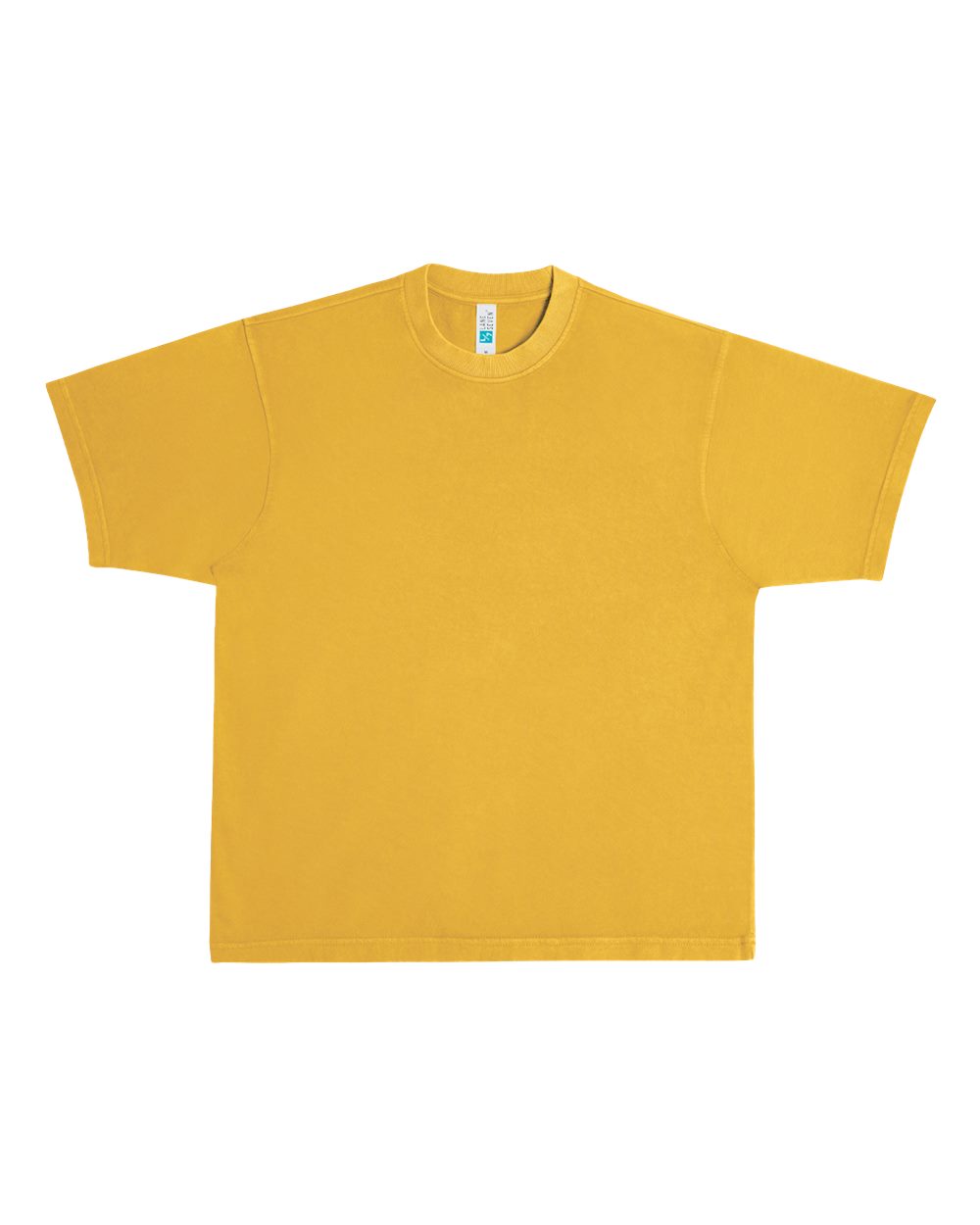 Front View of Peanut Butter Urban Heavyweight T-Shirt - LS16005