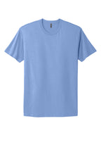 Front View of PeriBlue Next Level Apparel Adult Cotton Tee. NL3600