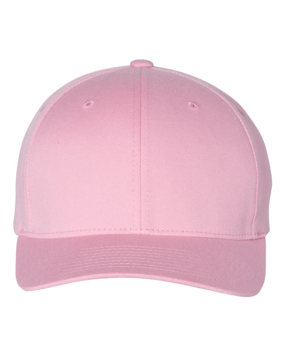 Front View of Pink Cotton Blend Cap - 6277