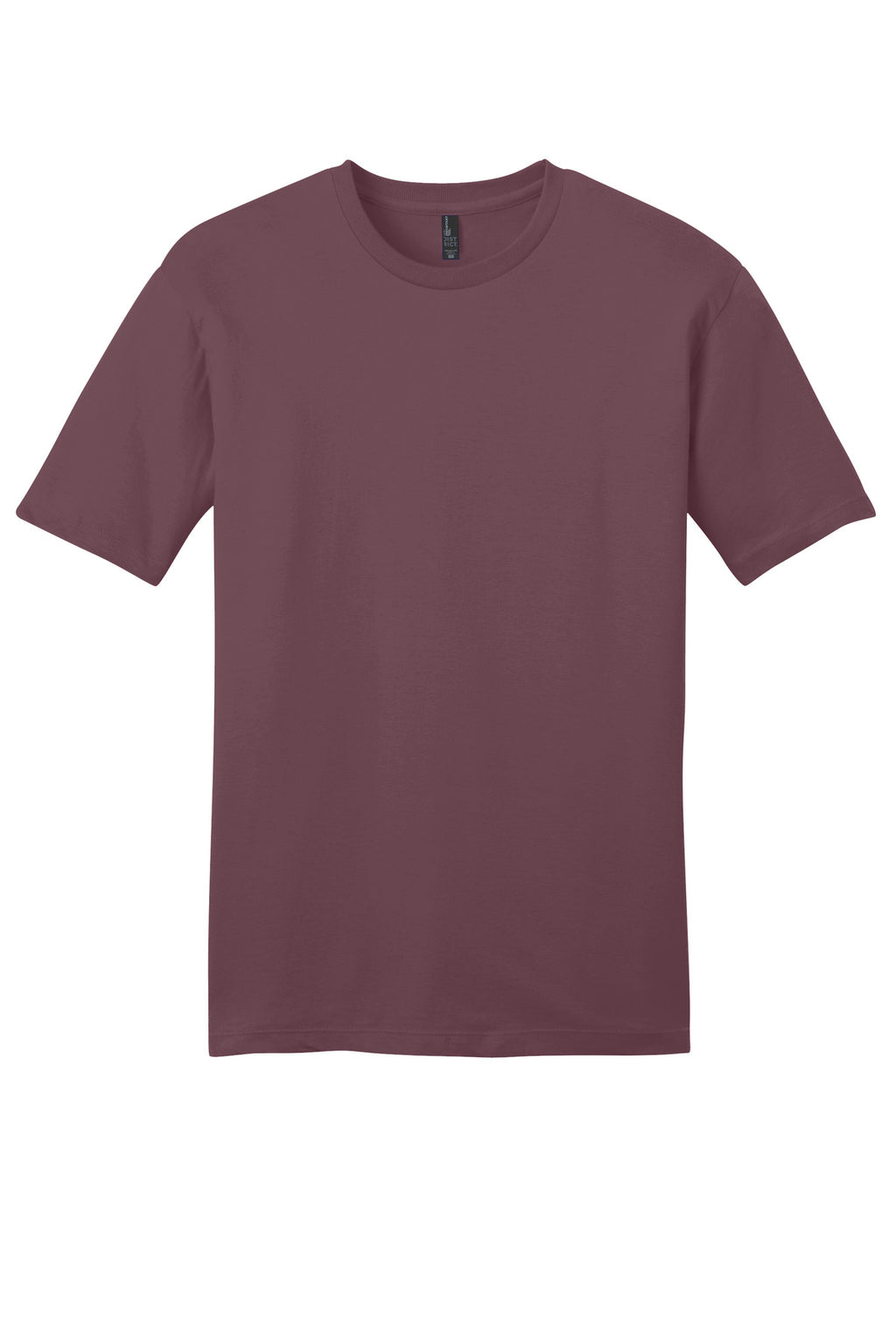 Front View of Plum District Very Important Tee . DT6000