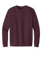 Front View of Plum District V.I.T. Fleece Crew DT6104