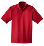 Front View of Red CornerStone - Select Snag-Proof Tactical Polo. CS410