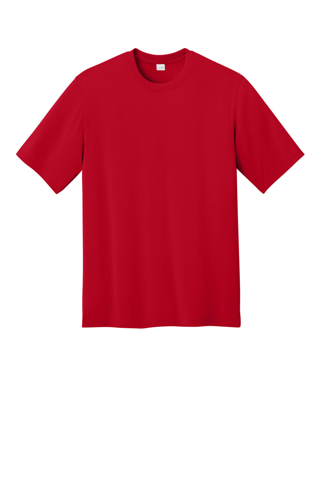 Front View of Red CornerStone Workwear Pro Short Sleeve Tee CS440