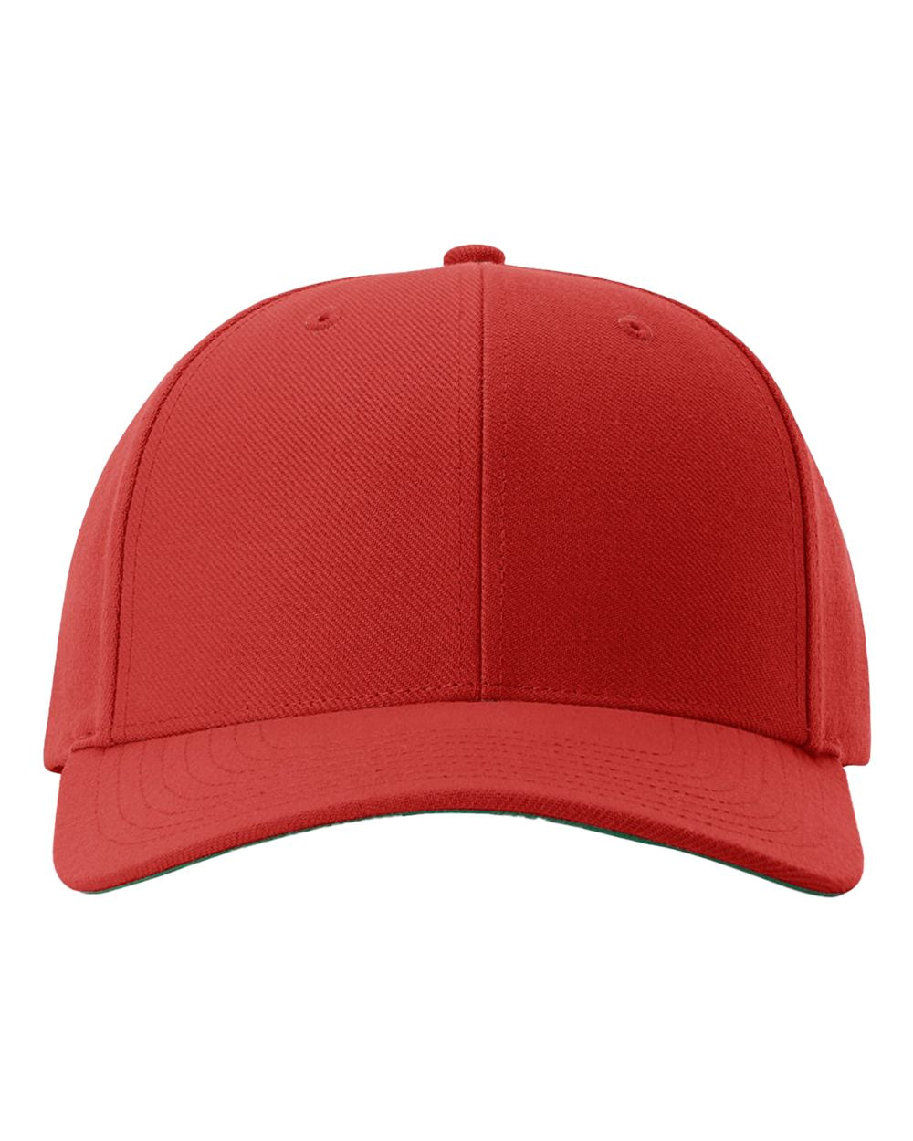 Front View of Red Surge Snapback Cap - 512