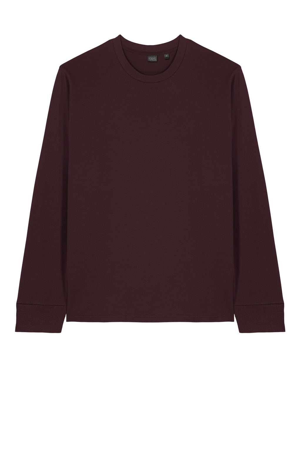 Front View of RedBrown Stanley/Stella Unisex Creator 2.0 Long Sleeve Tee SXU022