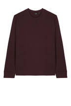 Front View of RedBrown Stanley/Stella Unisex Creator 2.0 Long Sleeve Tee SXU022