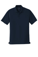 Front View of River Blue Nvy Port Authority Dry Zone UV Micro-Mesh Polo. K110