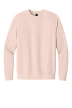 Front View of Rosewater Pink District V.I.T. Fleece Crew DT6104