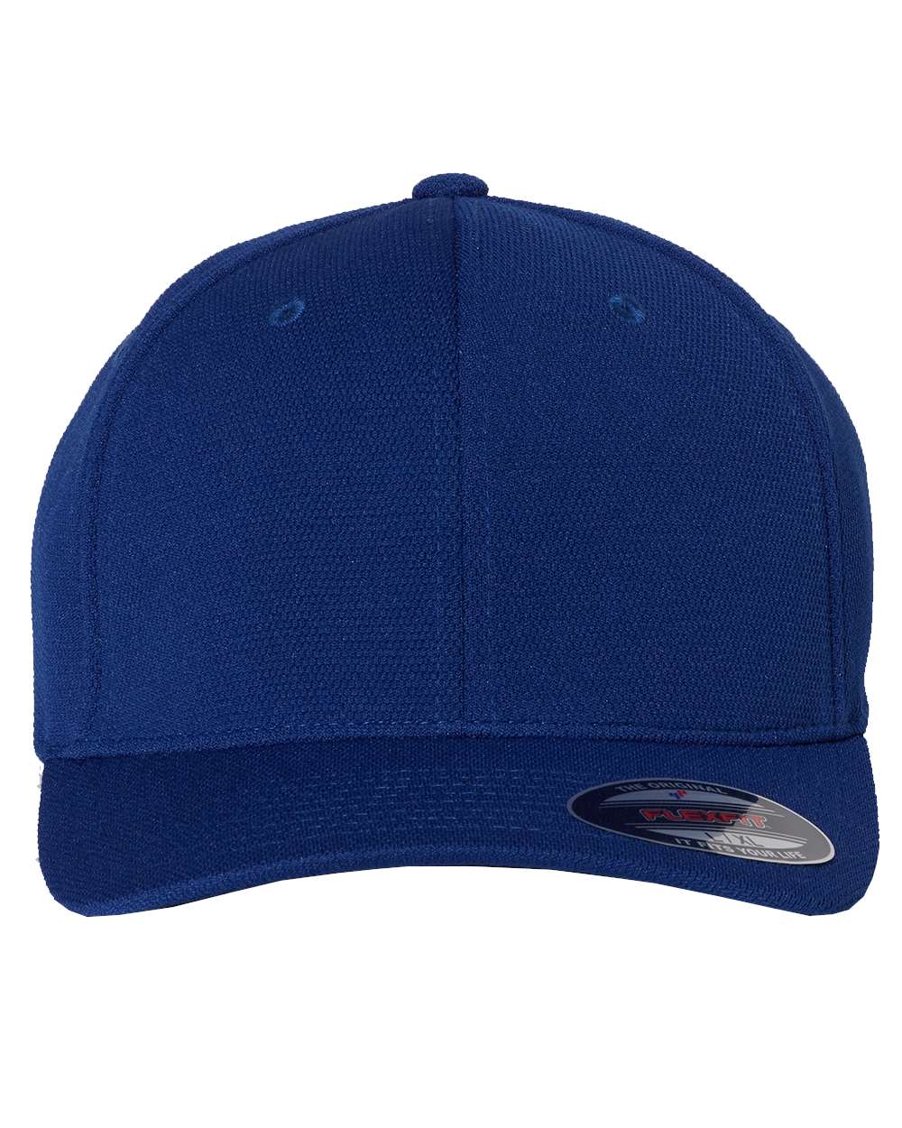 Front View of Royal Blue Cool & Dry Sport Cap - 6597