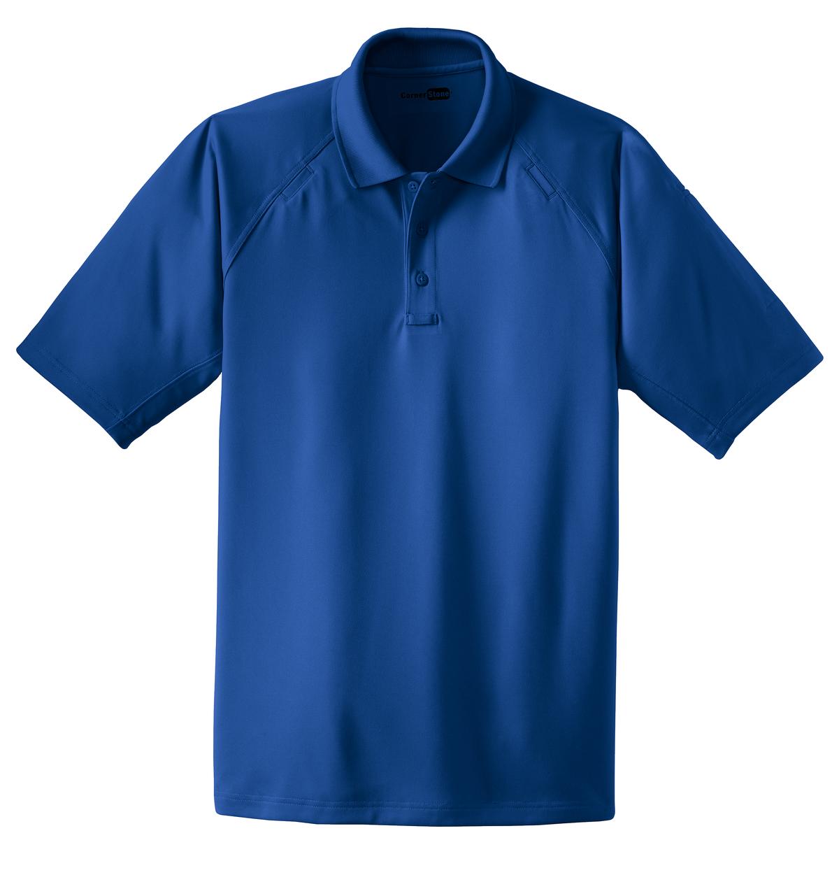 Front View of Royal CornerStone - Select Snag-Proof Tactical Polo. CS410