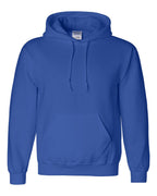 Front View of Royal DryBlend® Hooded Sweatshirt - 12500