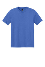 Front View of Royal Frost District Perfect Tri Tee. DM130