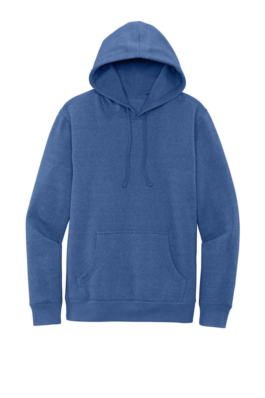 Front View of Royal Frost District V.I.T. Fleece Hoodie DT6100