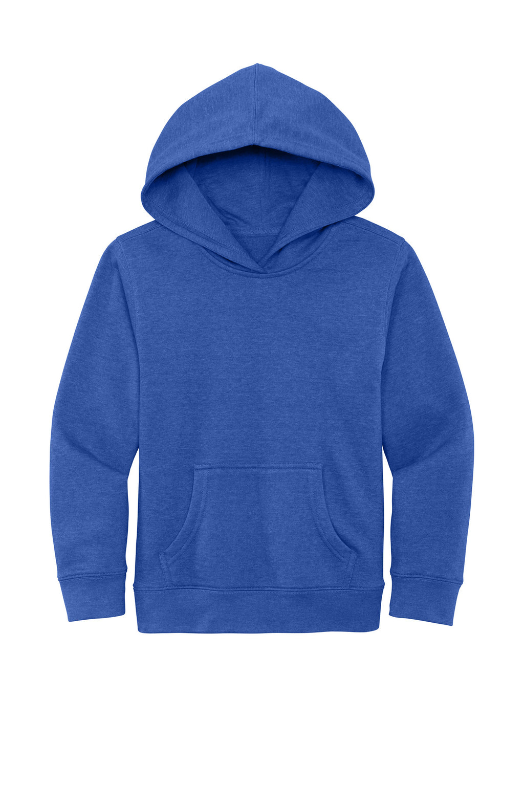 Front View of Royal Frost District Youth V.I.T. Fleece Hoodie DT6100Y