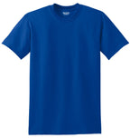 Front View of Royal Gildan DryBlend 50 Cotton/50 Poly T-Shirt. 8000