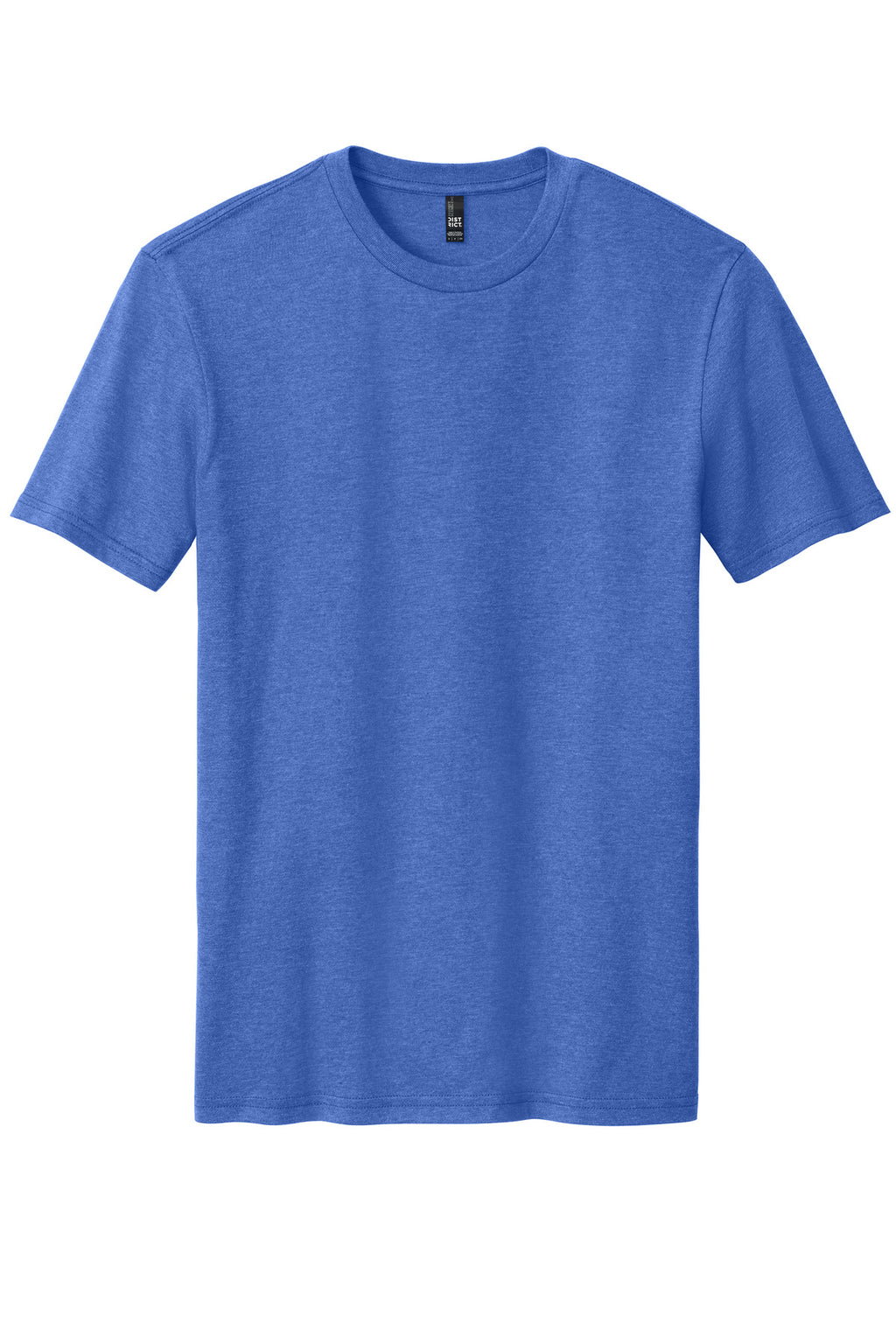 Front View of RoyalFrost District Perfect Blend CVC Tee. DM108