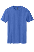 Front View of RoyalFrost District Perfect Blend CVC Tee. DM108