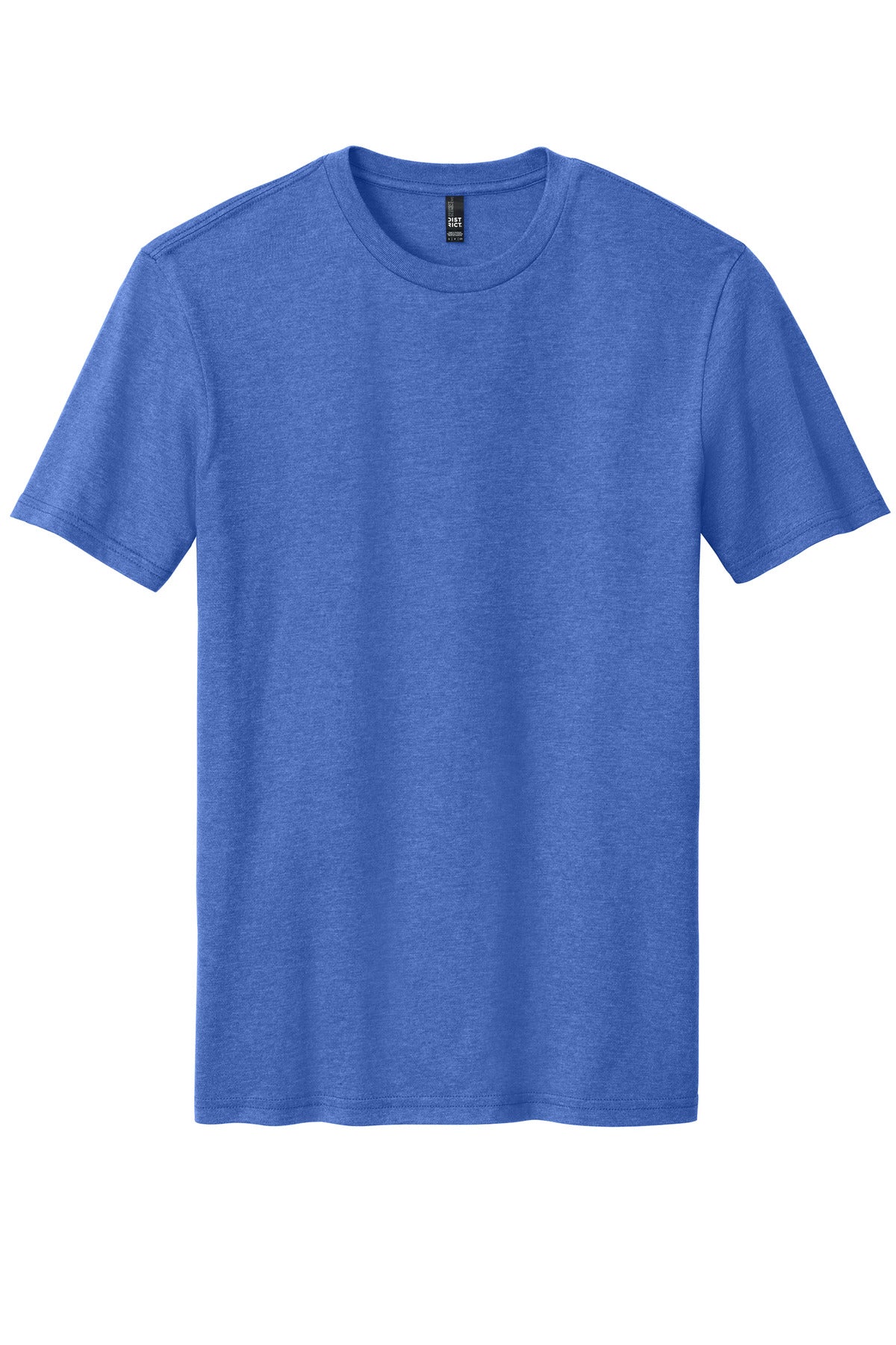 Front View of RoyalFrost District Perfect Blend CVC Tee. DM108