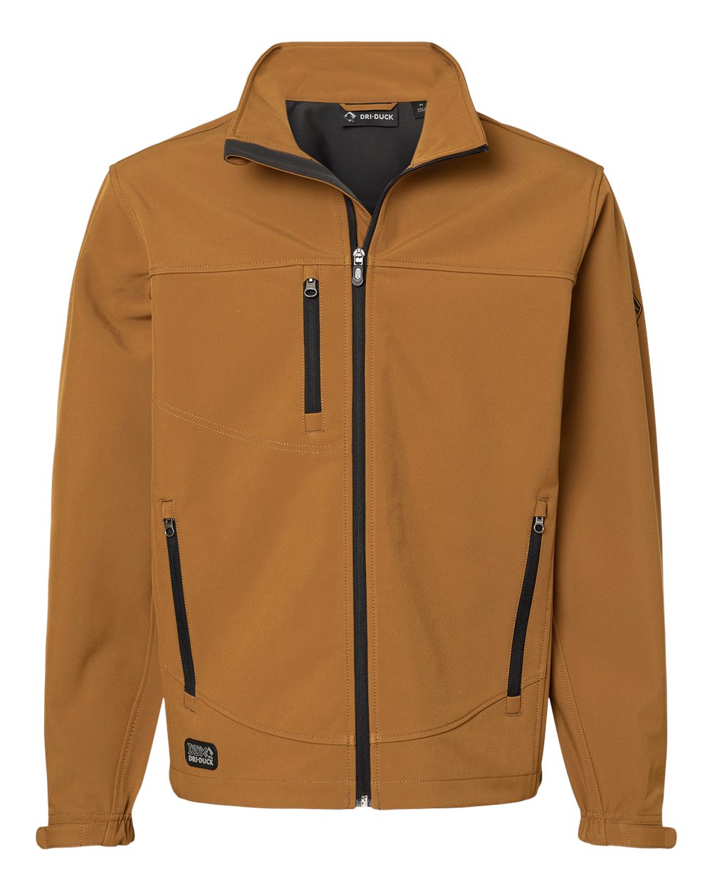 Front View of Saddle Motion Soft Shell Jacket Tall Sizes - 5350T