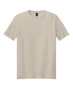 Front View of Sand Gildan Softstyle T-Shirt. 64000