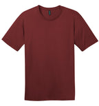 Front View of Sangria District Perfect Weight Tee. DT104