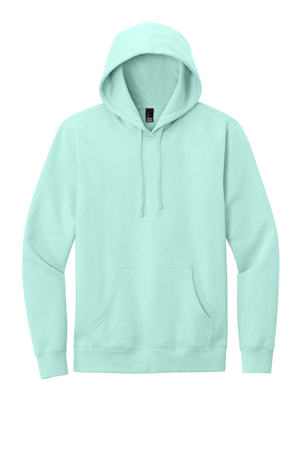 Front View of SeaMist District V.I.T. Fleece Hoodie DT6100
