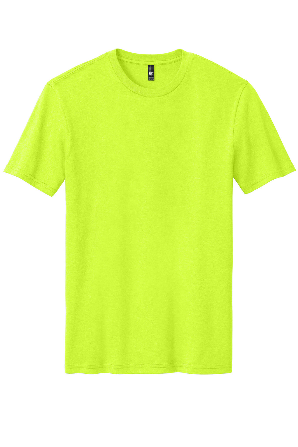 Front View of SGreen District Perfect Blend CVC Tee. DM108