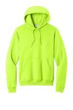 Front View of SGreen Port & Co Core Fleece Pullover Hooded Sweatshirt. PC78H