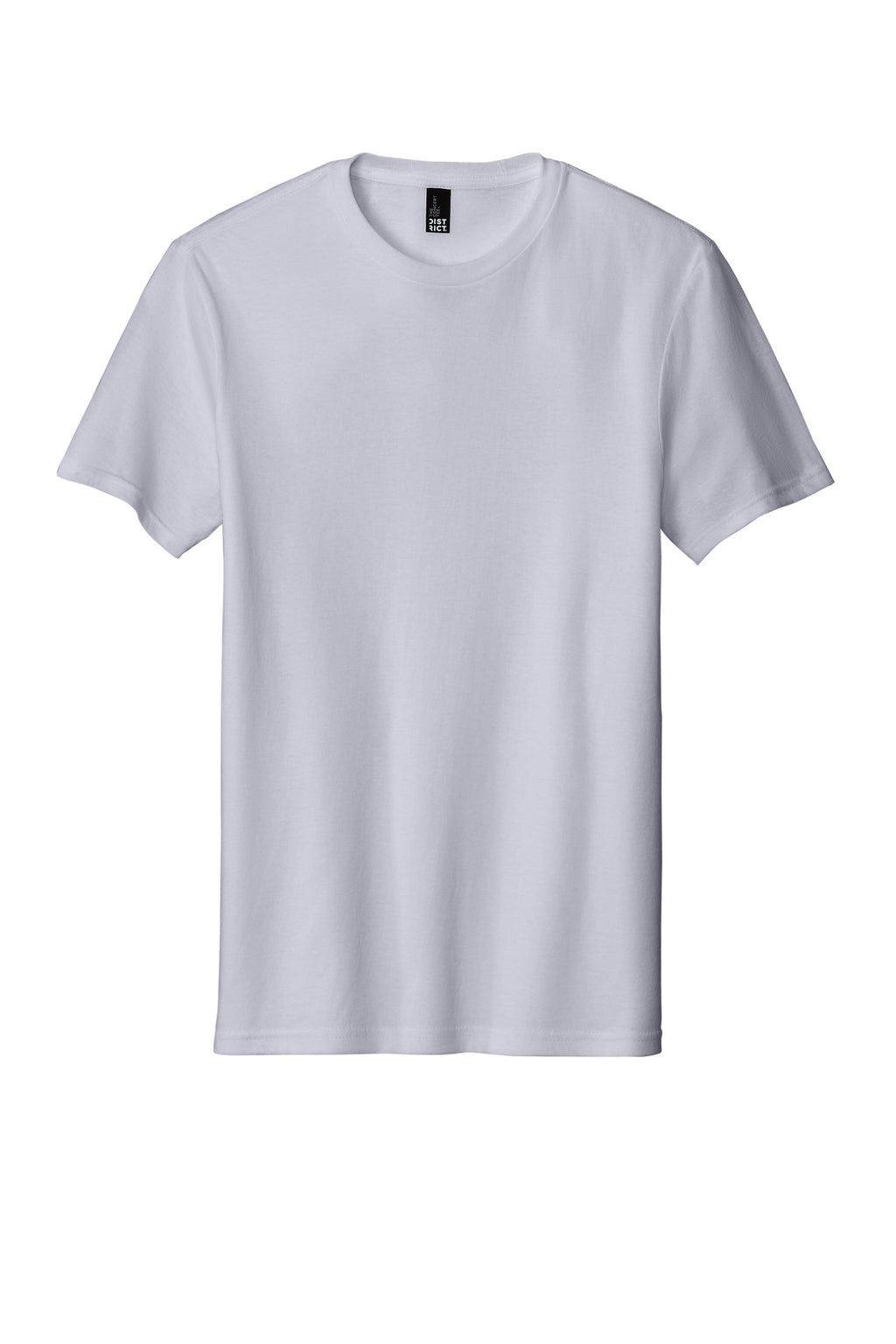 Front View of Silver District The Concert Tee DT5000