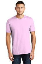 Front View of Soft Purple District Perfect Weight Tee. DT104