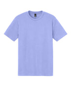 Front View of SoftLilac District Perfect Tri Tee. DM130