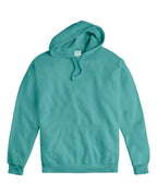 Front View of Spanish Moss Garment-Dyed Hooded Sweatshirt - GDH450