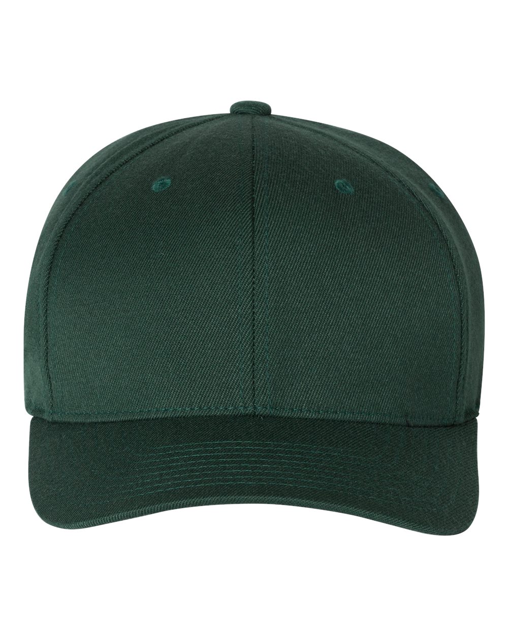 Front View of Spruce Wool-Blend Cap - 6477