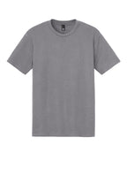 Front View of StormCloud District Perfect Tri Tee. DM130