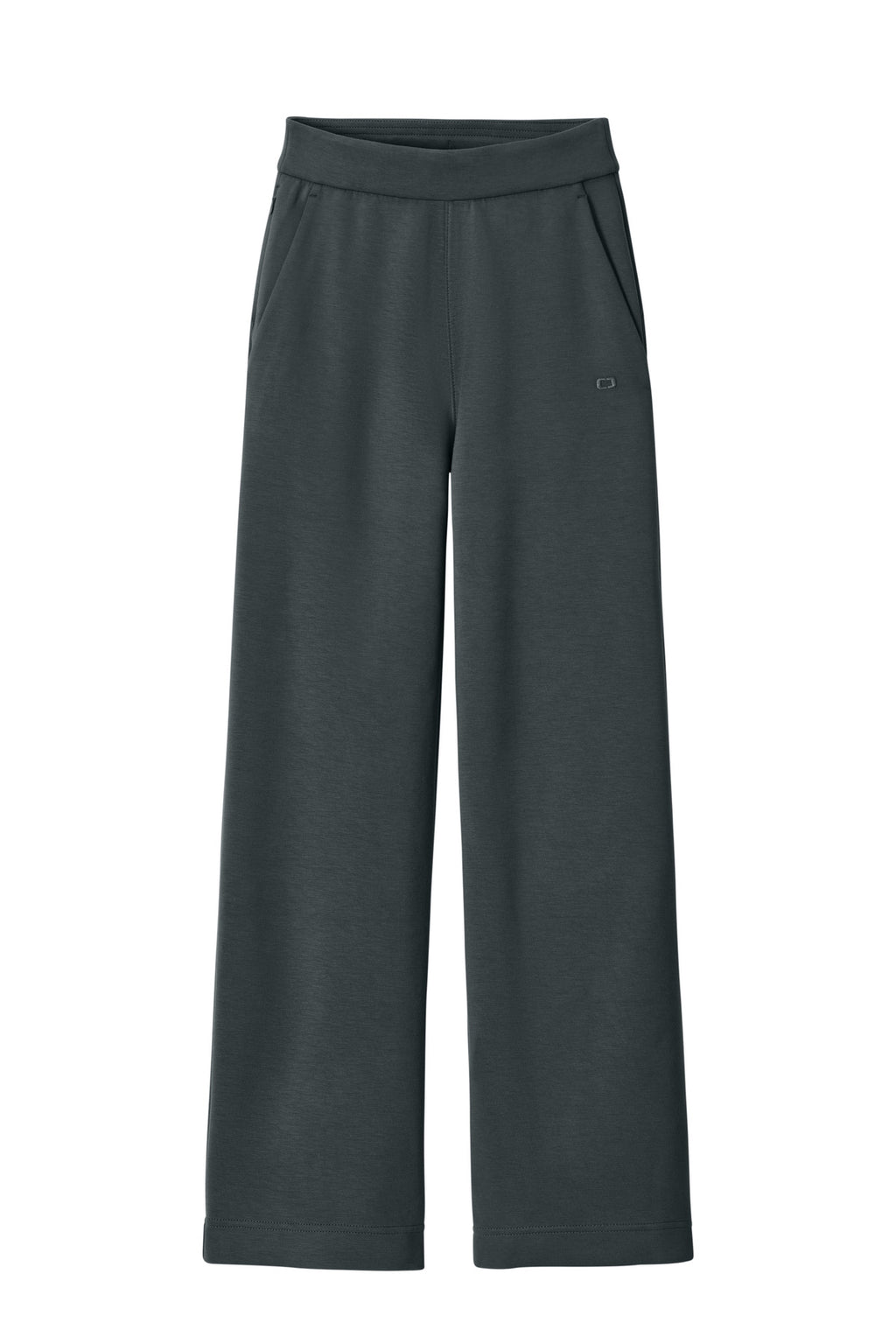 Front View of TarmacGrey OGIO Women's Transcend Pant LOG864