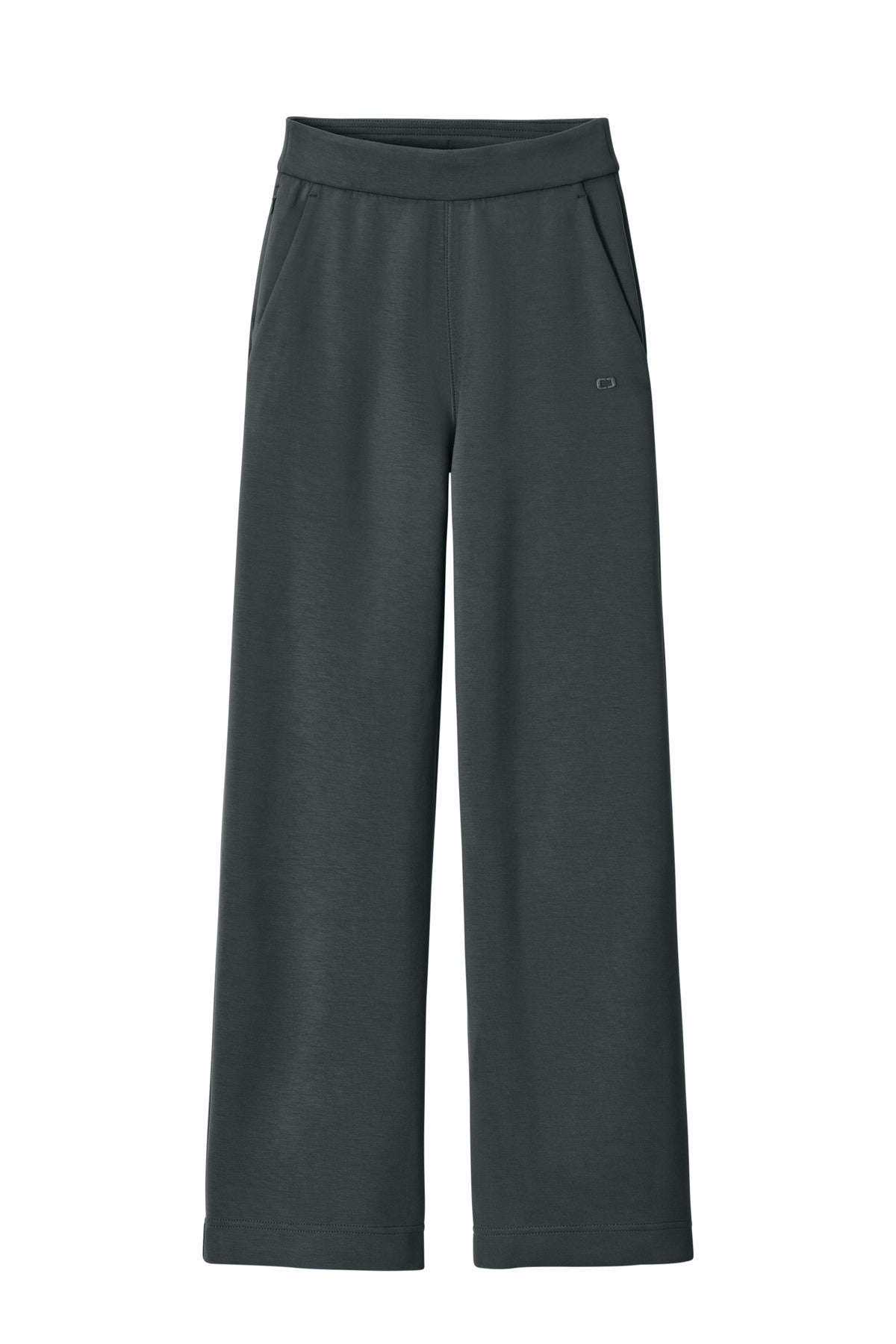 Front View of TarmacGrey OGIO Women's Transcend Pant LOG864